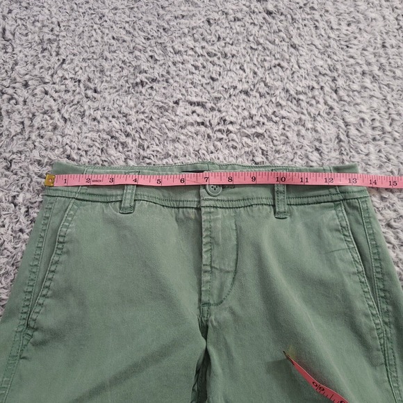 Liverpool Pants Womens 2 Green Stretch Modern Skinny Ankle Preppy Classiccore - Picture 7 of 11